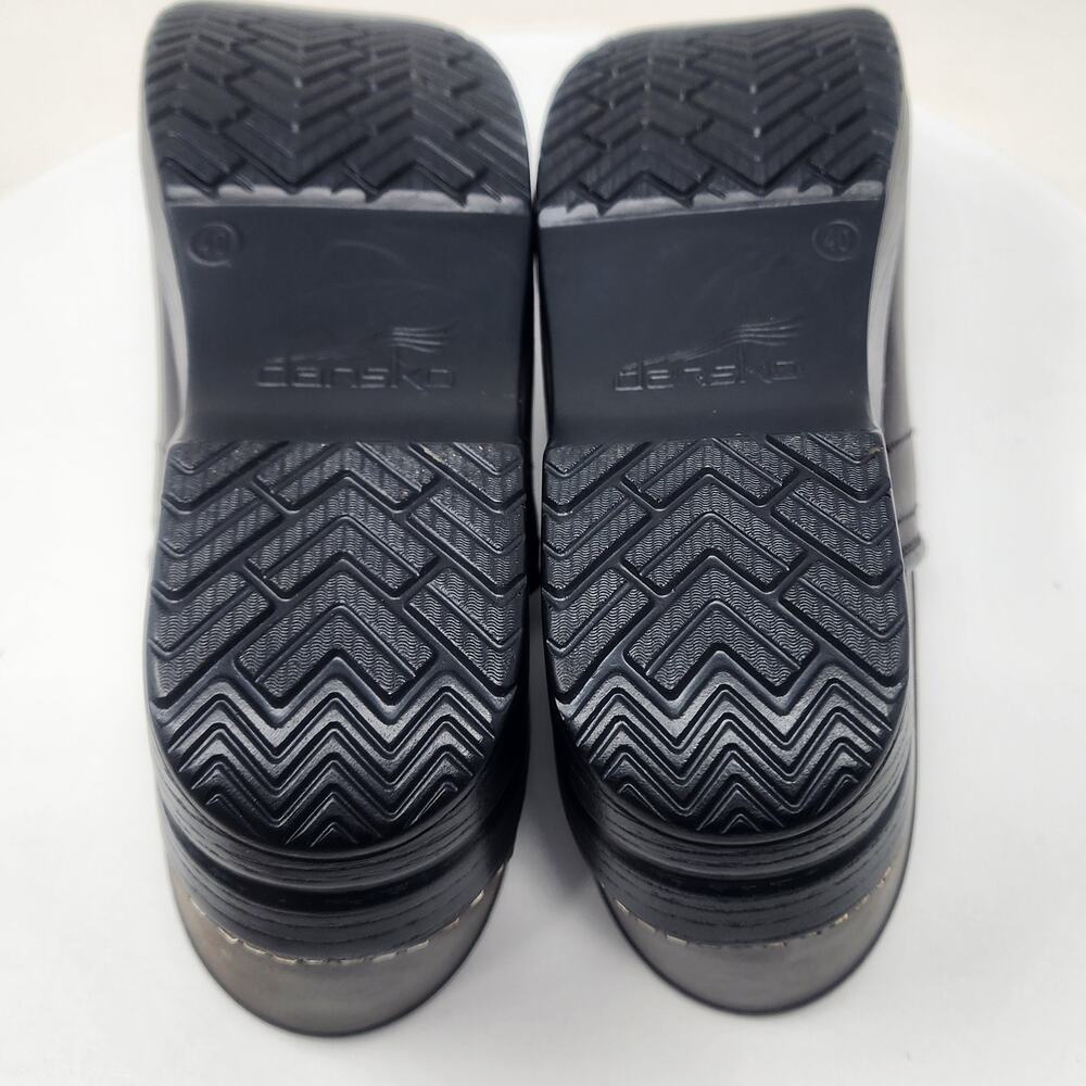 Dansko Professional Clogs Size 40 US 9.5-10 Antique Brown Oiled Leather Like New - Picture 12 of 13